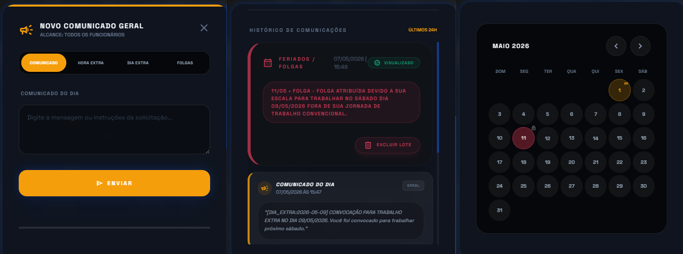 Calendário Anual